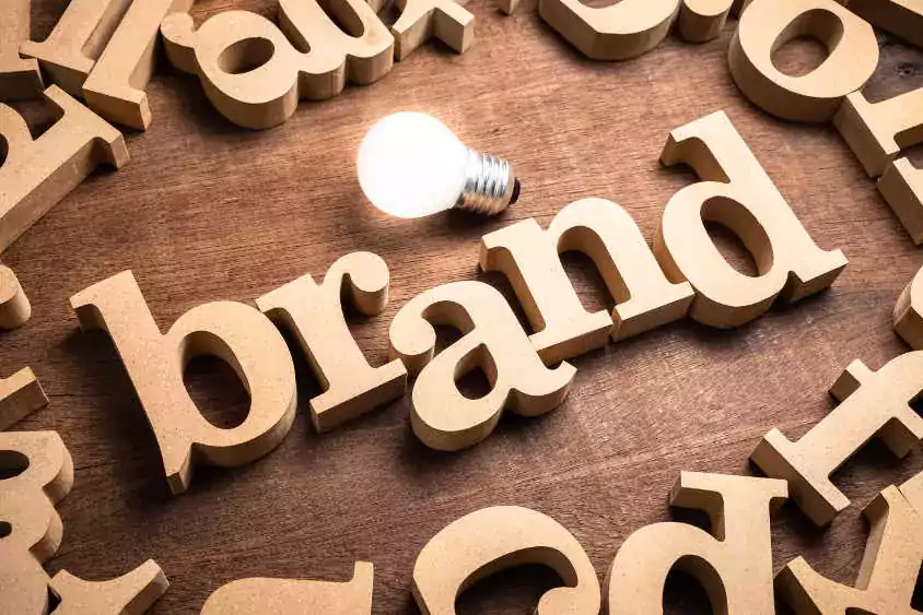 Brand with Lightbulb