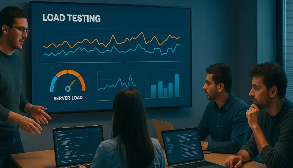 Load Testing: Most websites crash when too many people visit at once.
